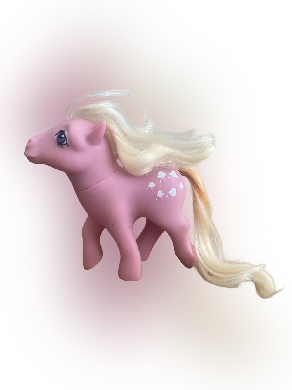 Vintage My Little Pony G1 Lickety Split Hasbro 1984 MLP Pink Ice Cream Cones